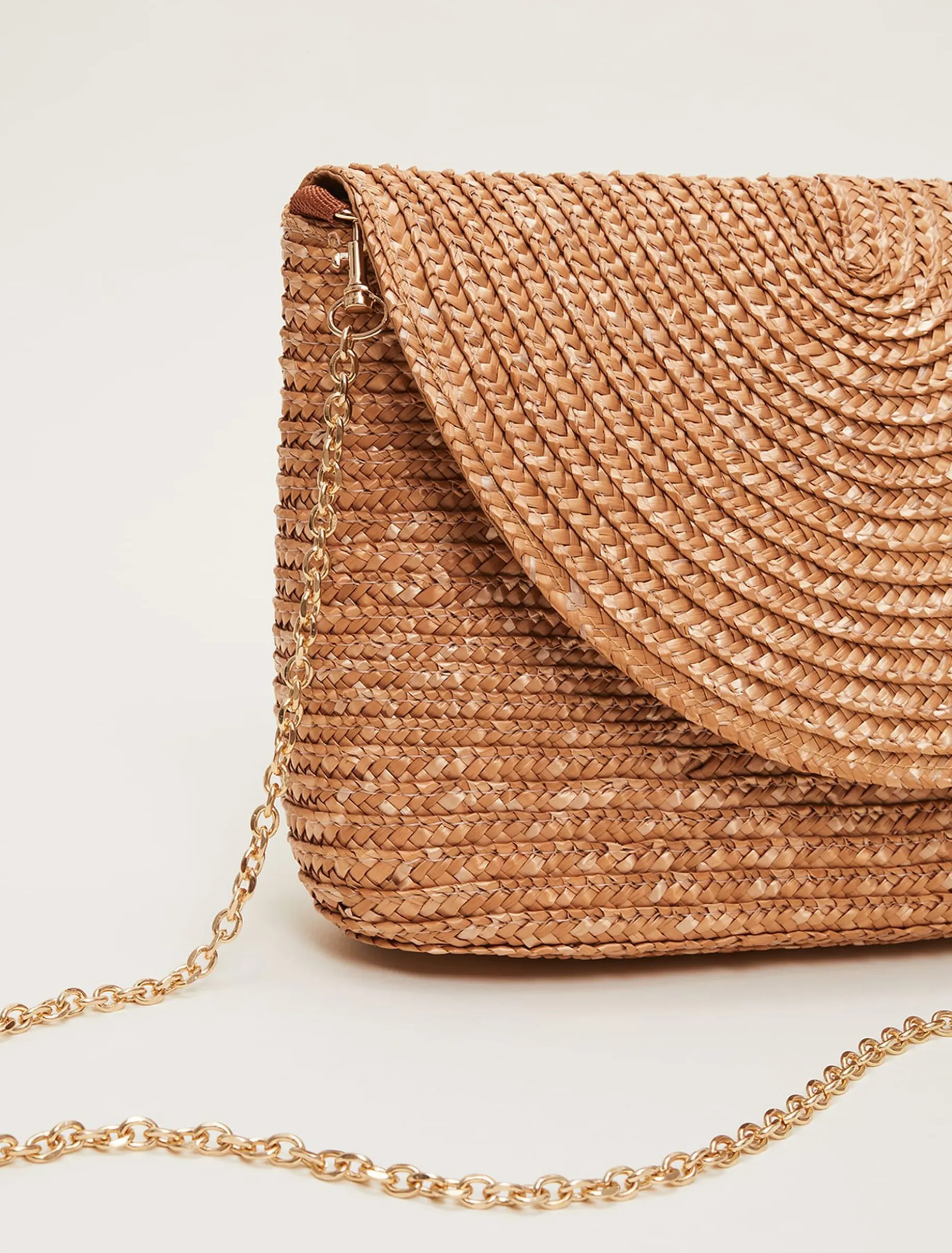 Straw Clutch Bag
