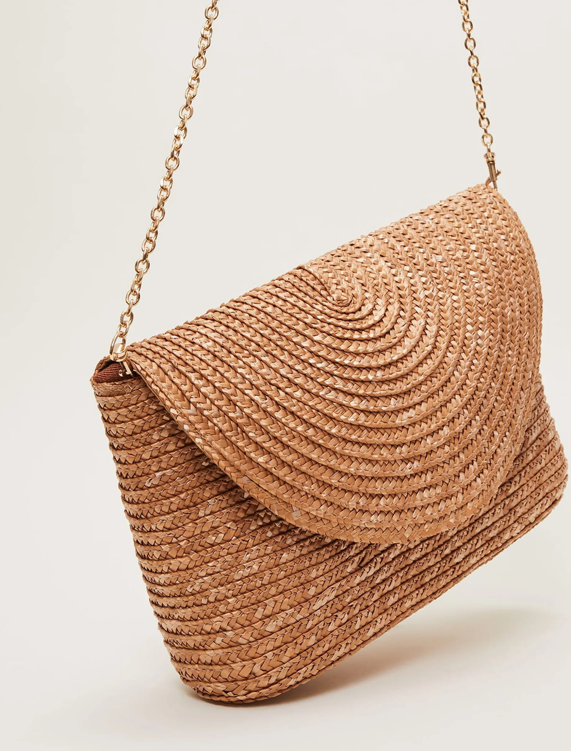Straw Clutch Bag