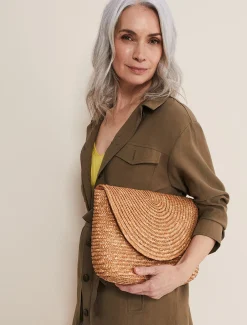 Straw Clutch Bag