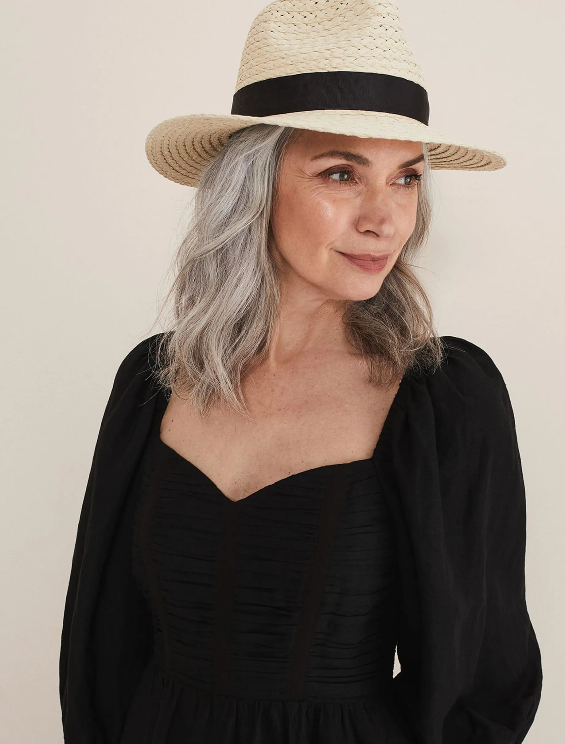 Straw Fedora Hat
