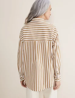 Stripe Camel Shirt
