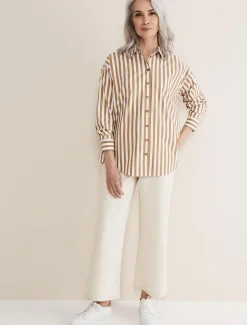 Stripe Camel Shirt