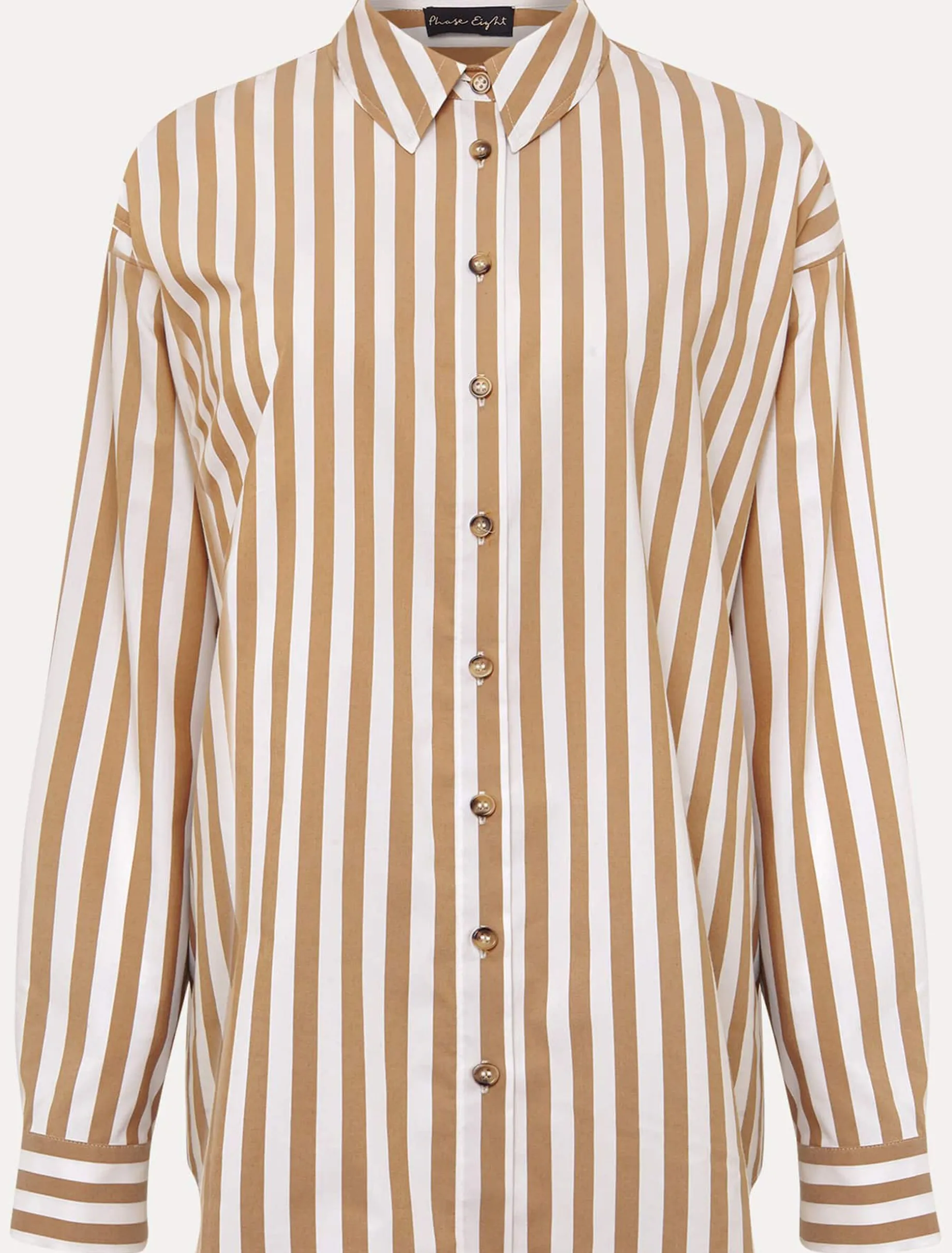 Stripe Camel Shirt