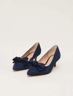 Structured Bow Kitten Heel