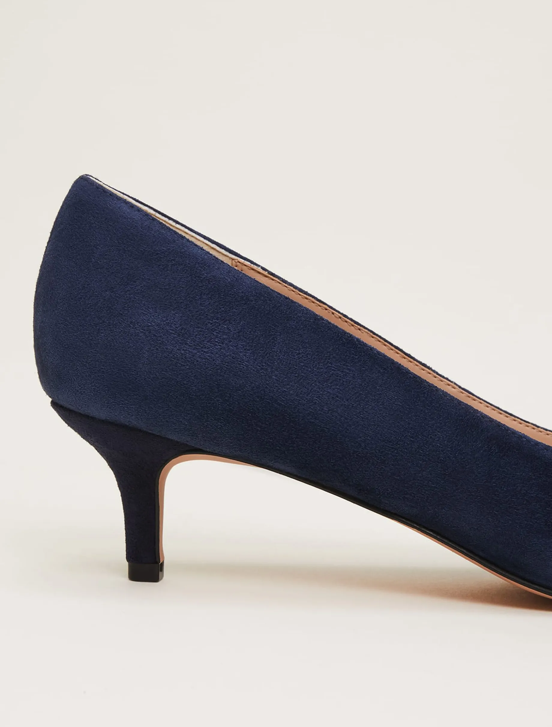 Structured Bow Kitten Heel