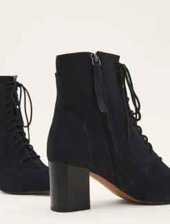 Suede Lace Up Boots