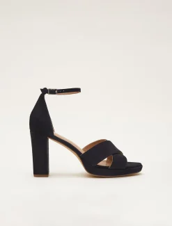 Suede Platform Heels