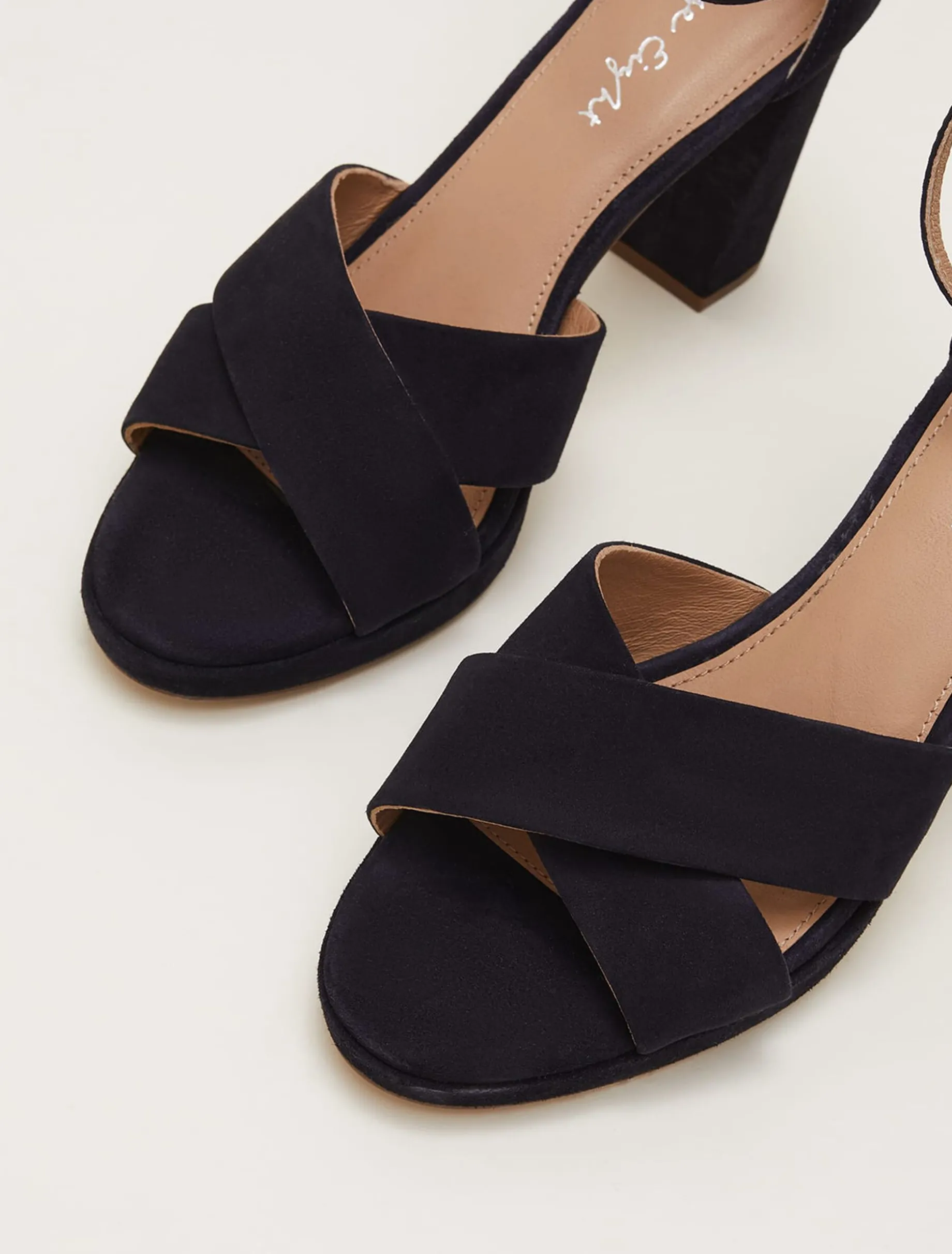 Suede Platform Heels