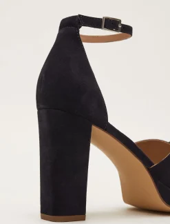 Suede Platform Heels