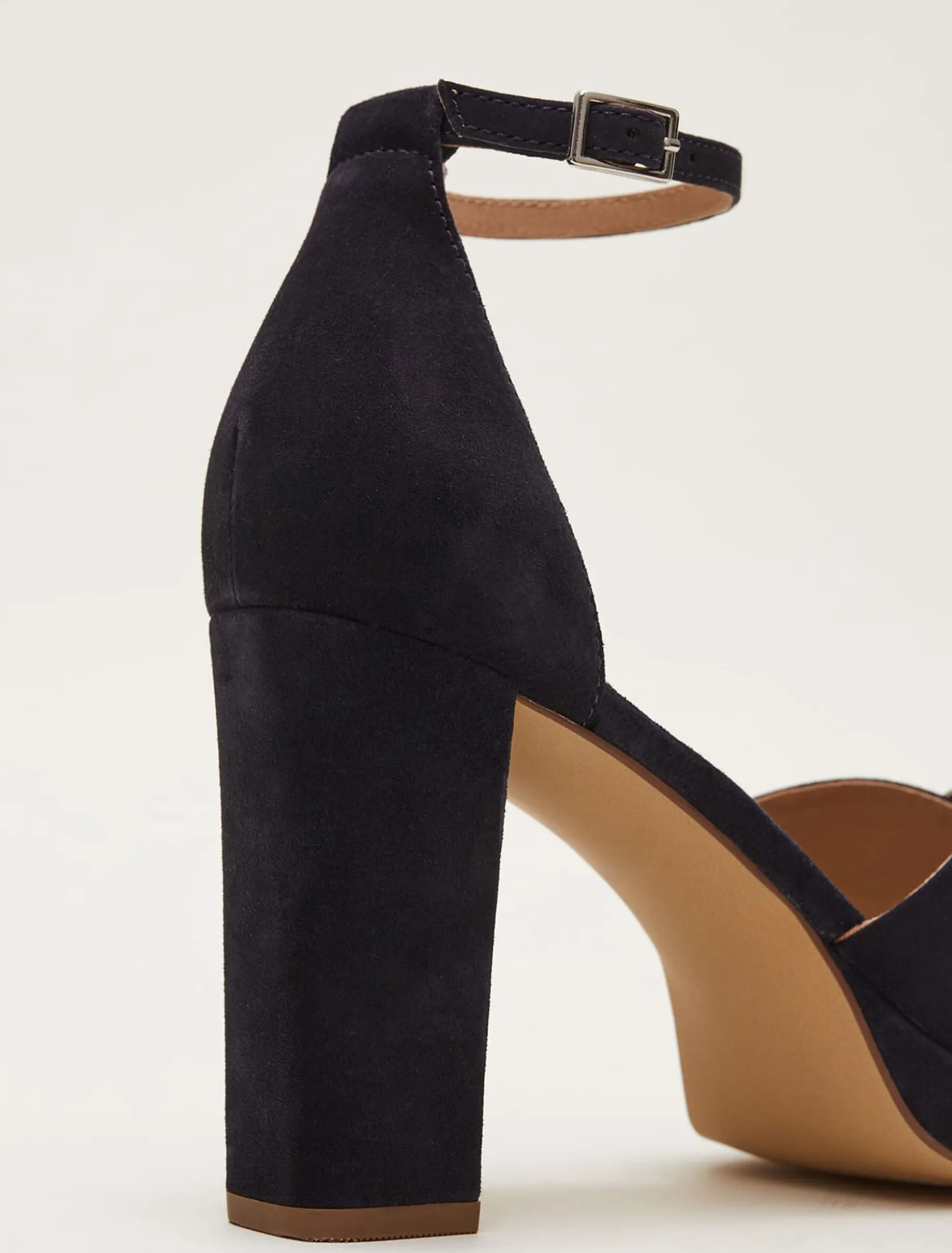 Suede Platform Heels
