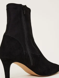 Suede Sock Boots