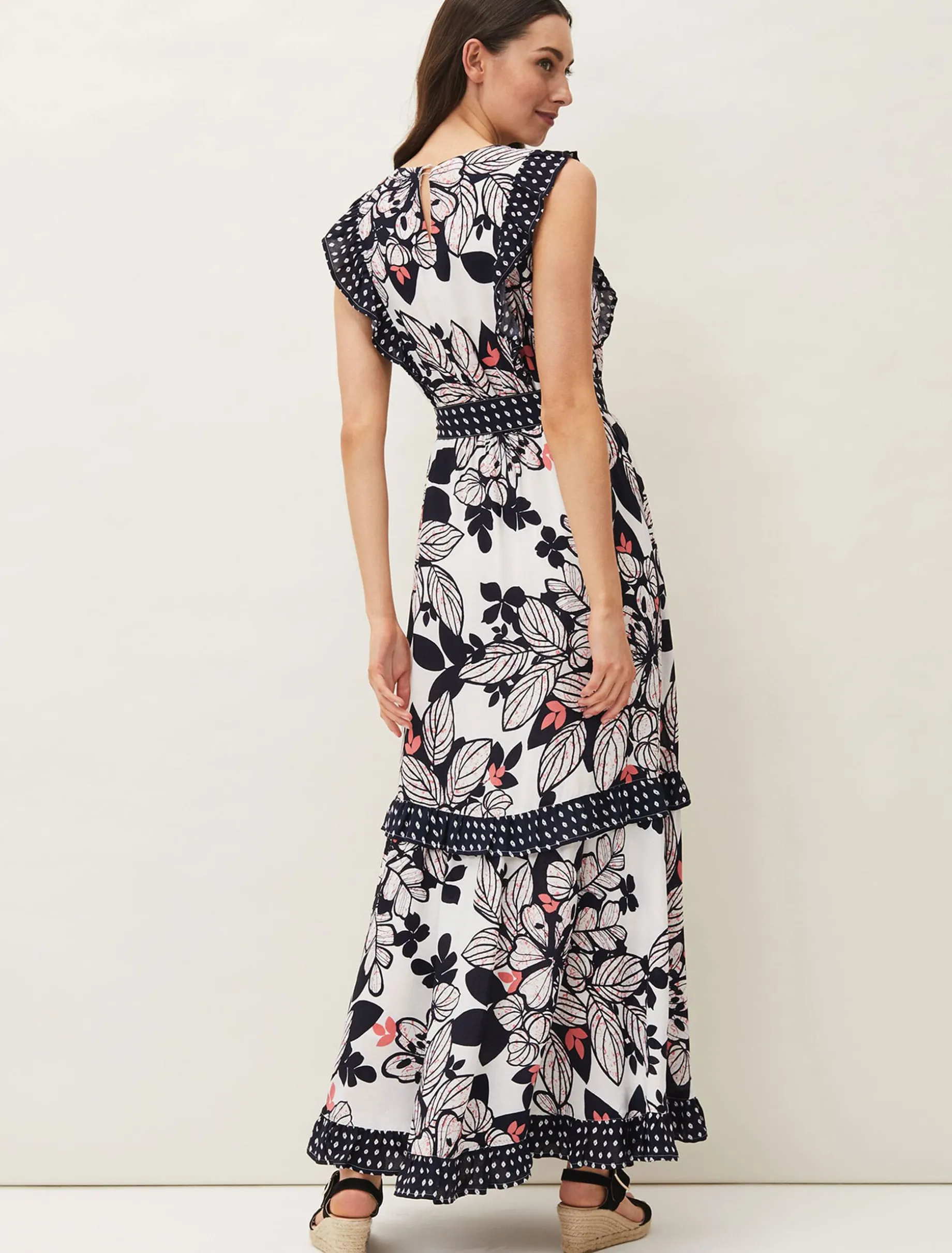 Suki Floral Tiered Maxi Dress