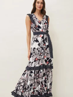 Suki Floral Tiered Maxi Dress