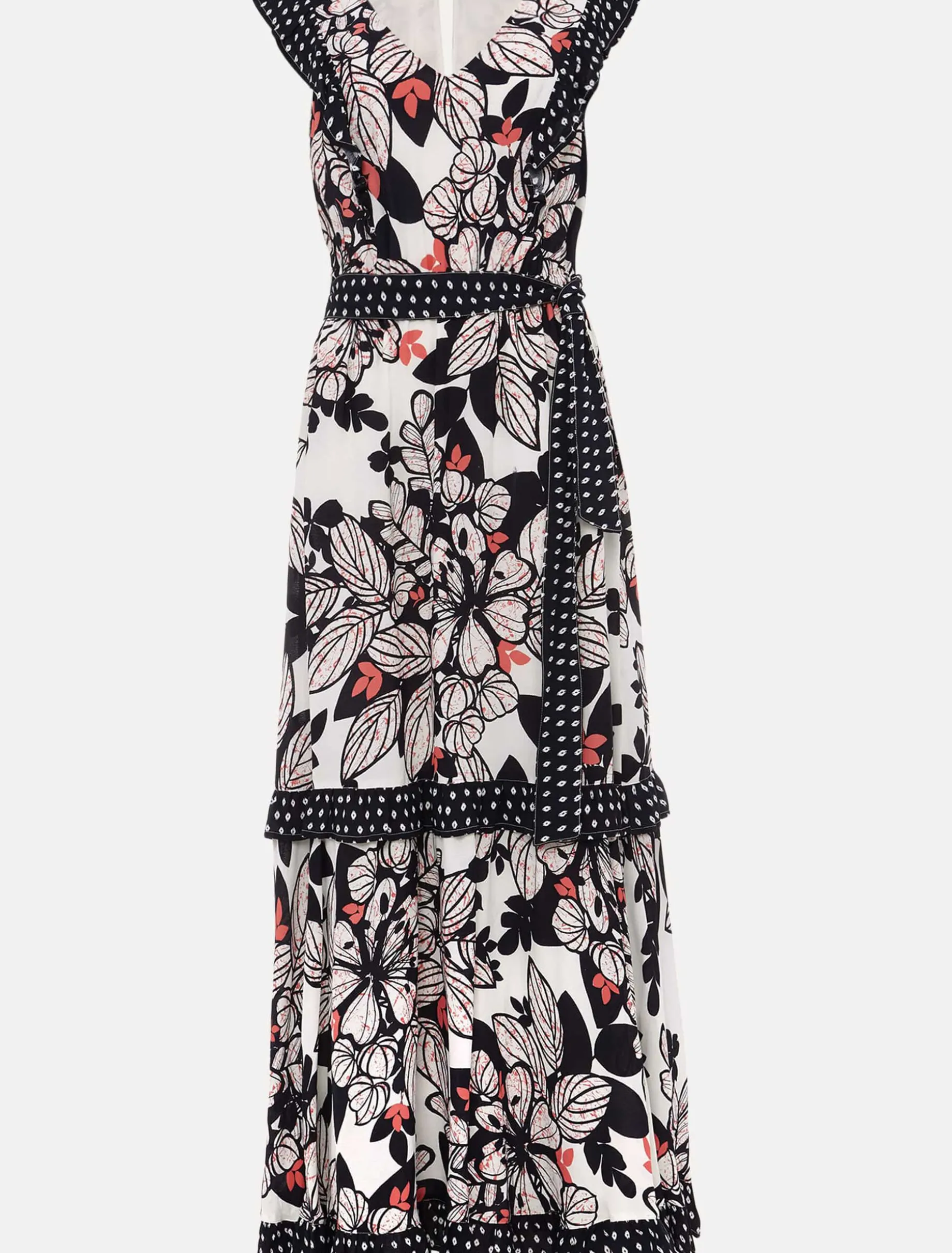 Suki Floral Tiered Maxi Dress