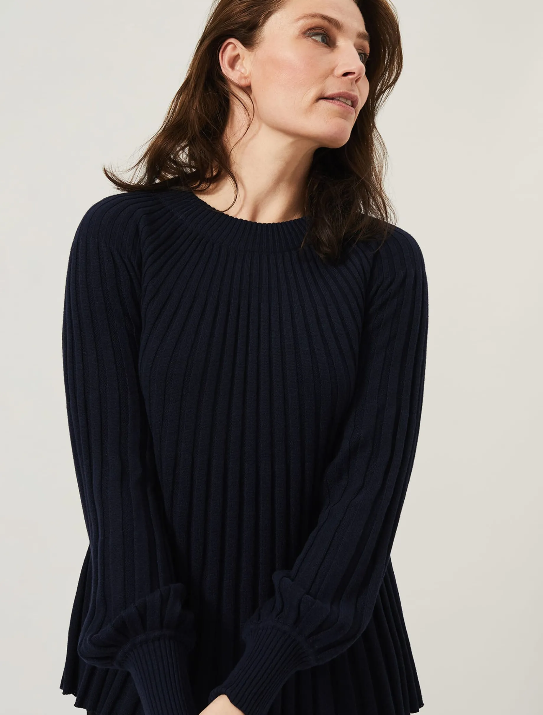 Sunray Pleat Jumper