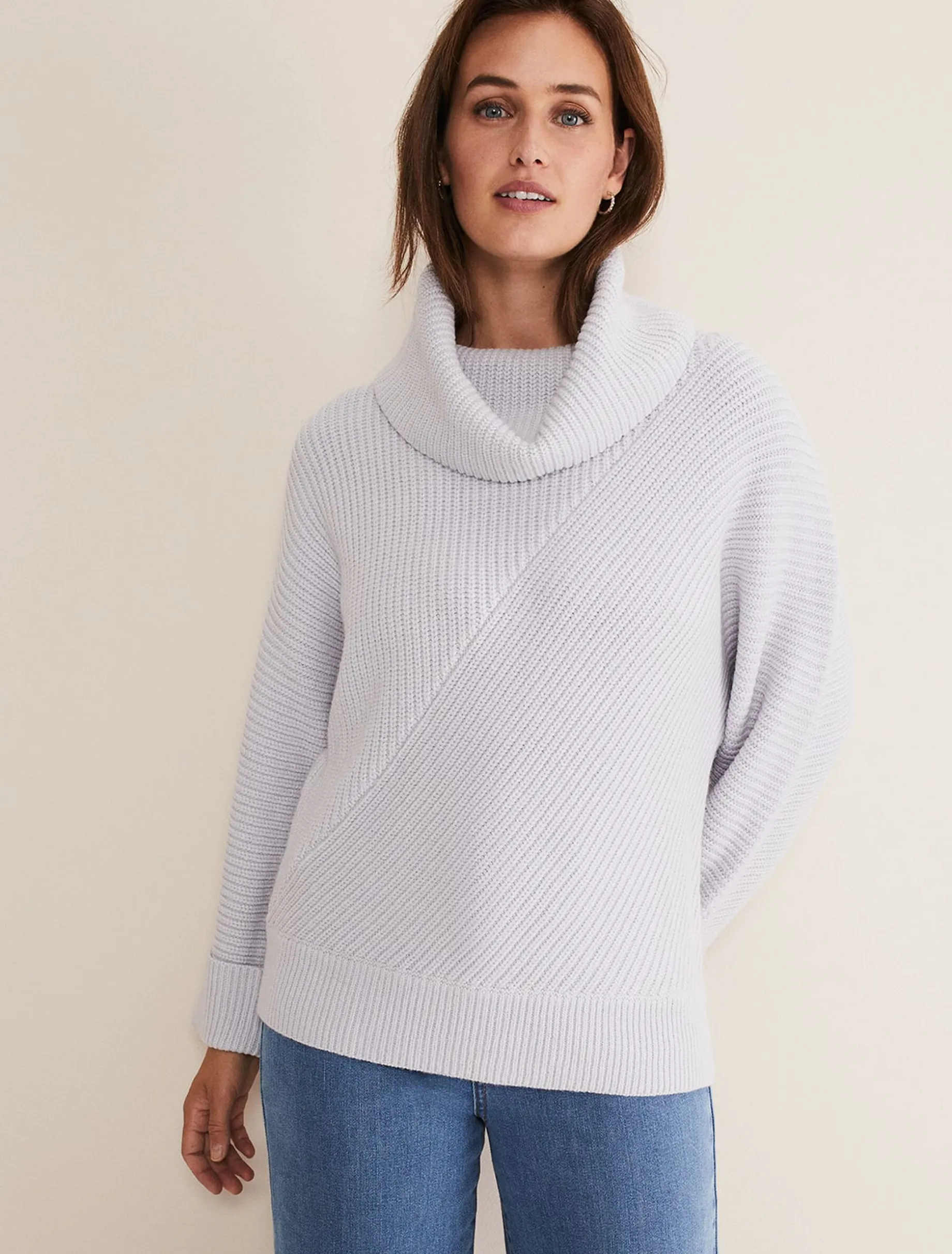 Suri Cowl Neck Knit Jumper