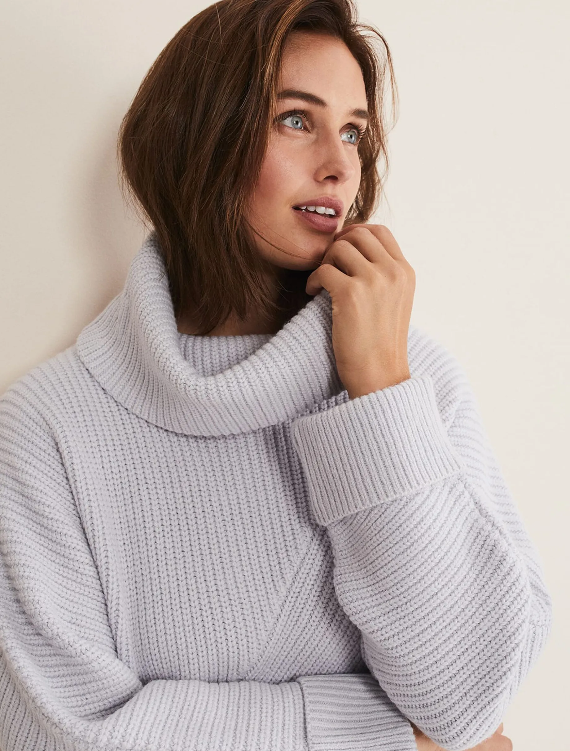 Suri Cowl Neck Knit Jumper