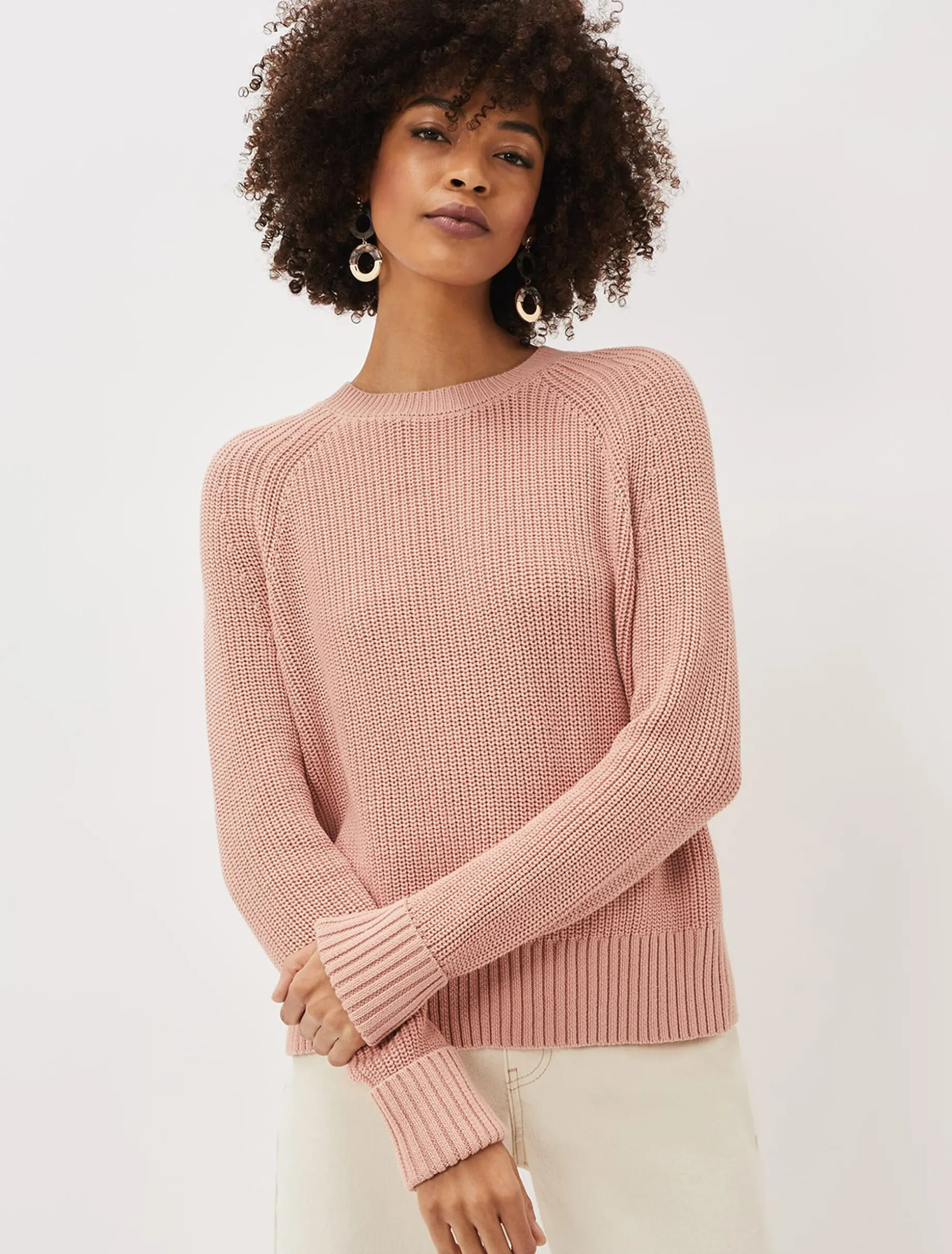 Susan Textured Knitted Jumper