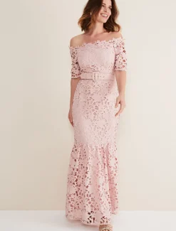 Tallulla Lace Bardot Maxi Dress