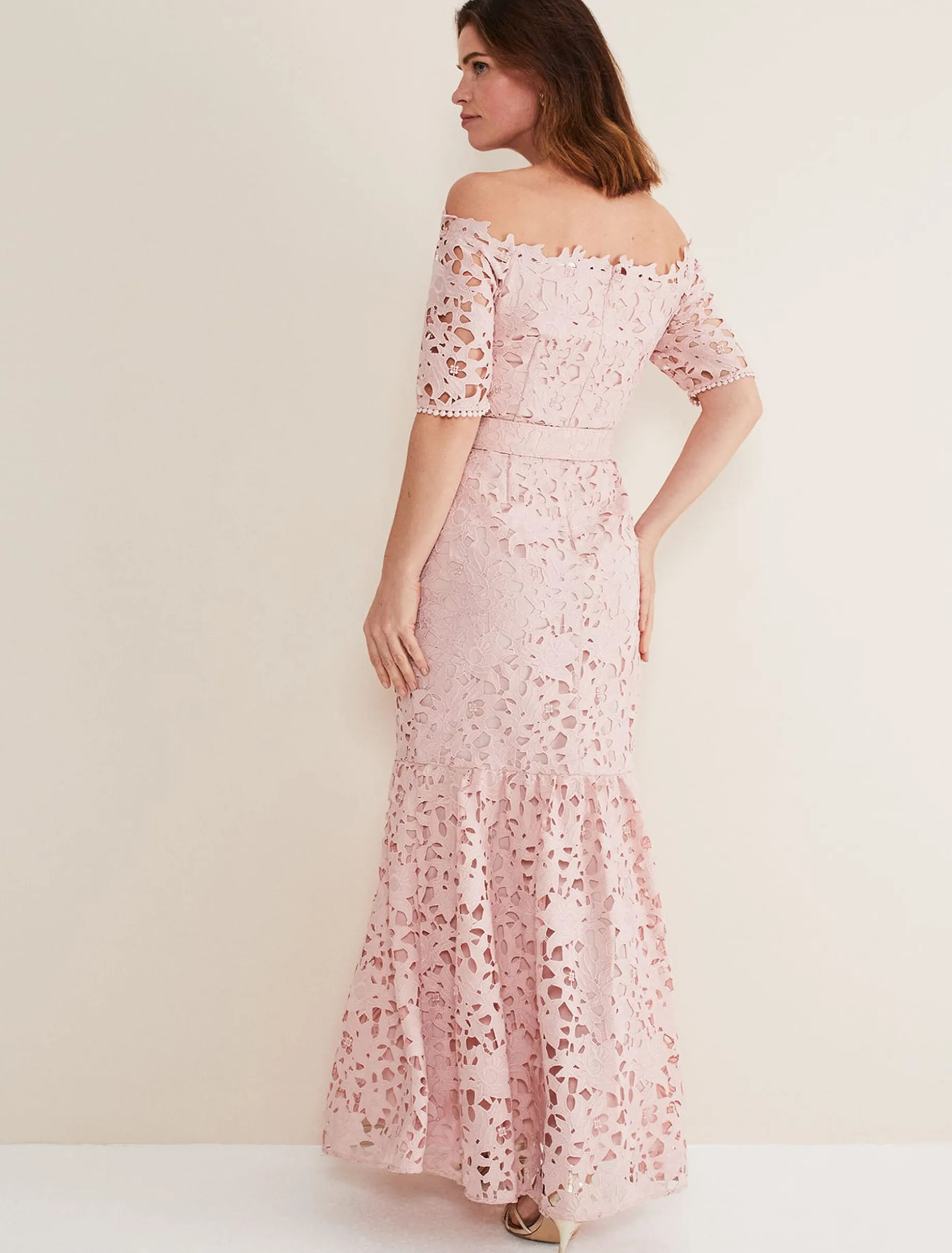 Tallulla Lace Bardot Maxi Dress
