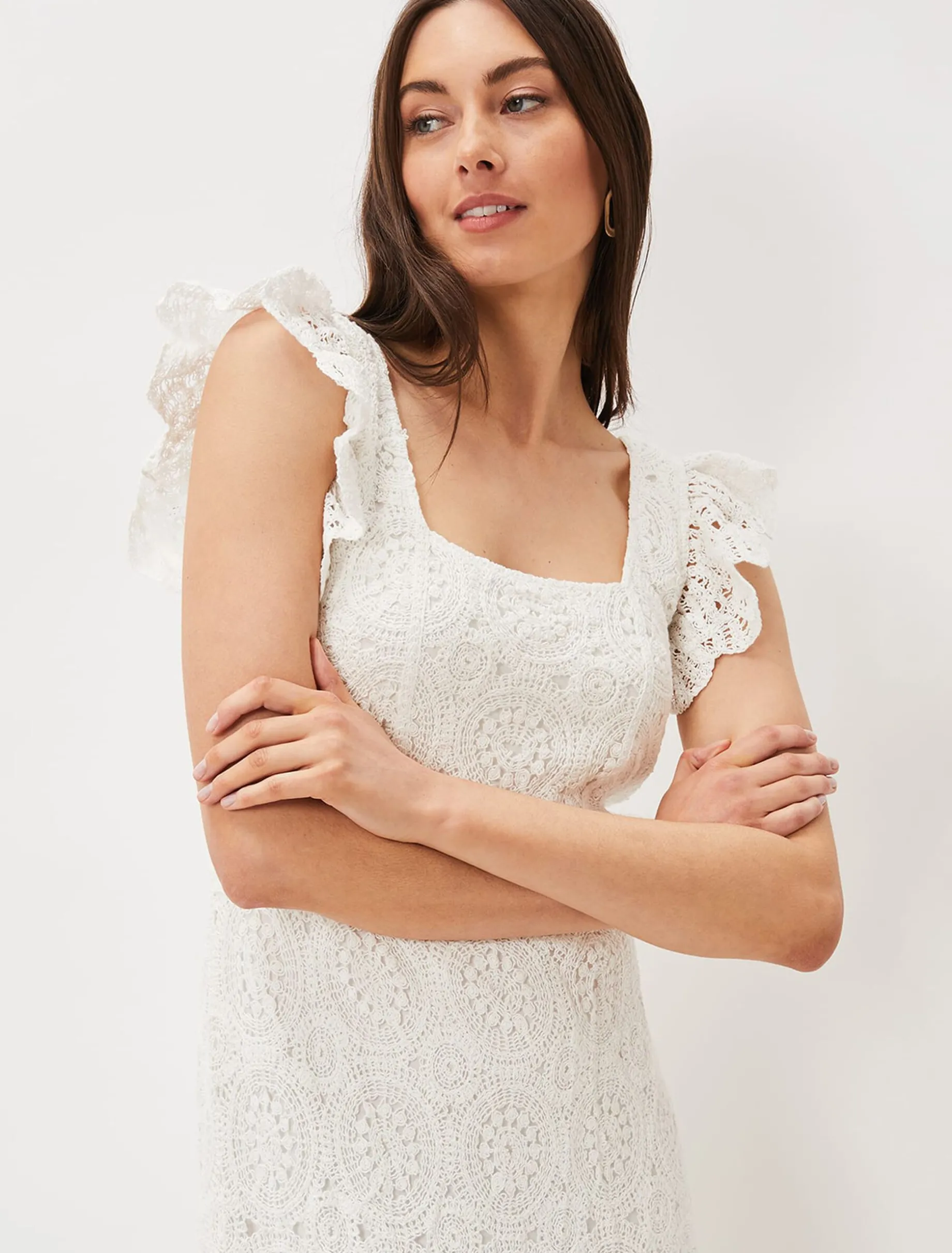 Tamari Crochet Knit Dress