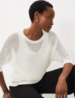 Tanah Honeycomb Stitch Knit