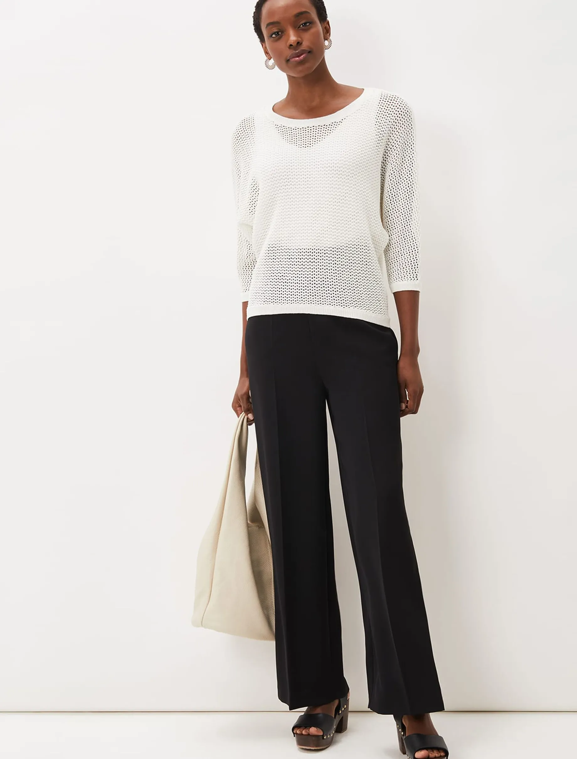 Tanah Honeycomb Stitch Knit