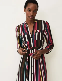 Tania Stripe Shirt Dress