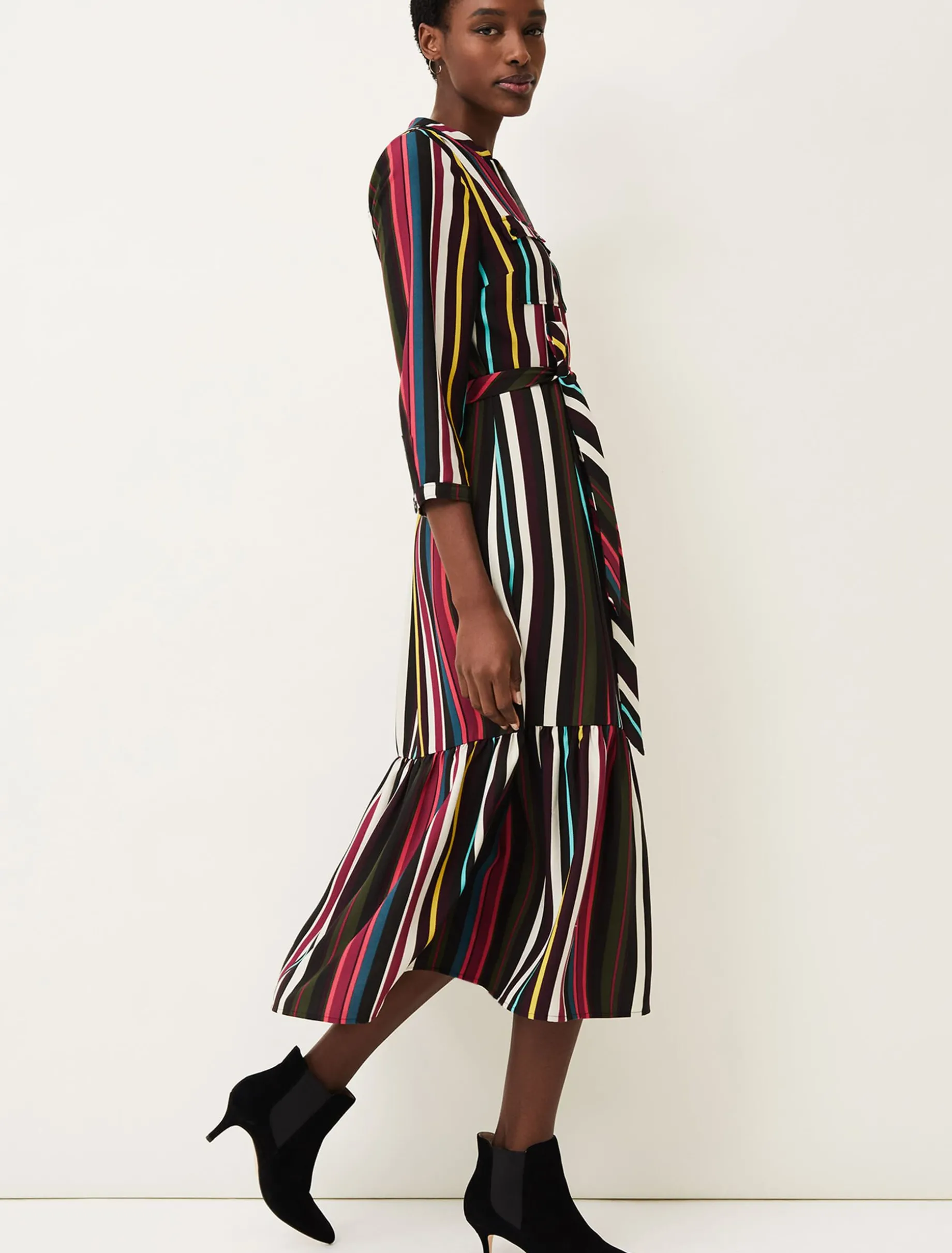 Tania Stripe Shirt Dress