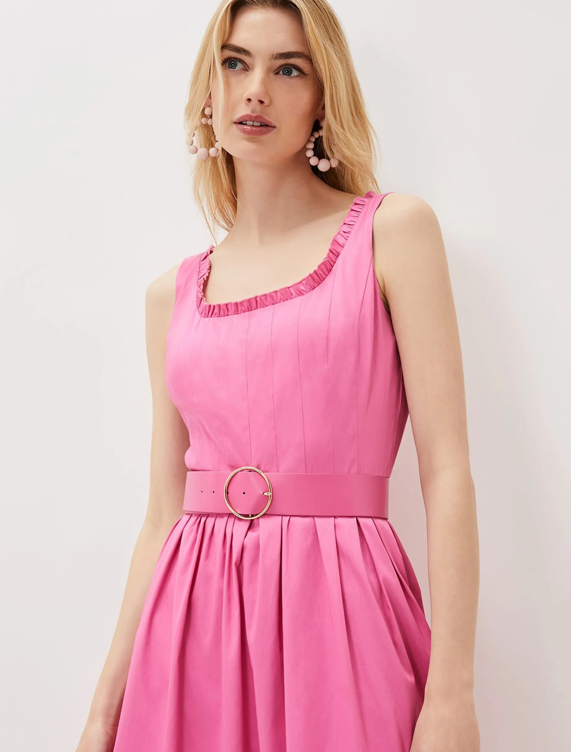 Tanya Belted Midaxi Dress