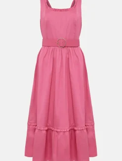 Tanya Belted Midaxi Dress