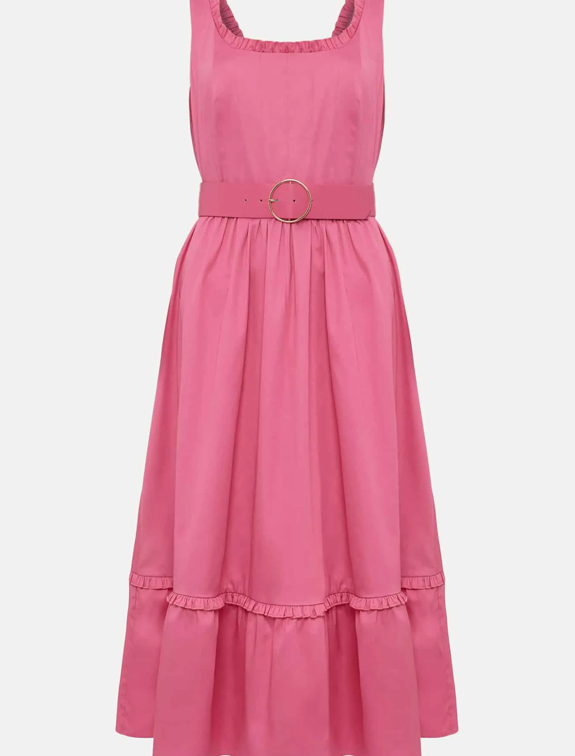 Tanya Belted Midaxi Dress