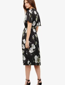 Tasha Floral Wrap Dress