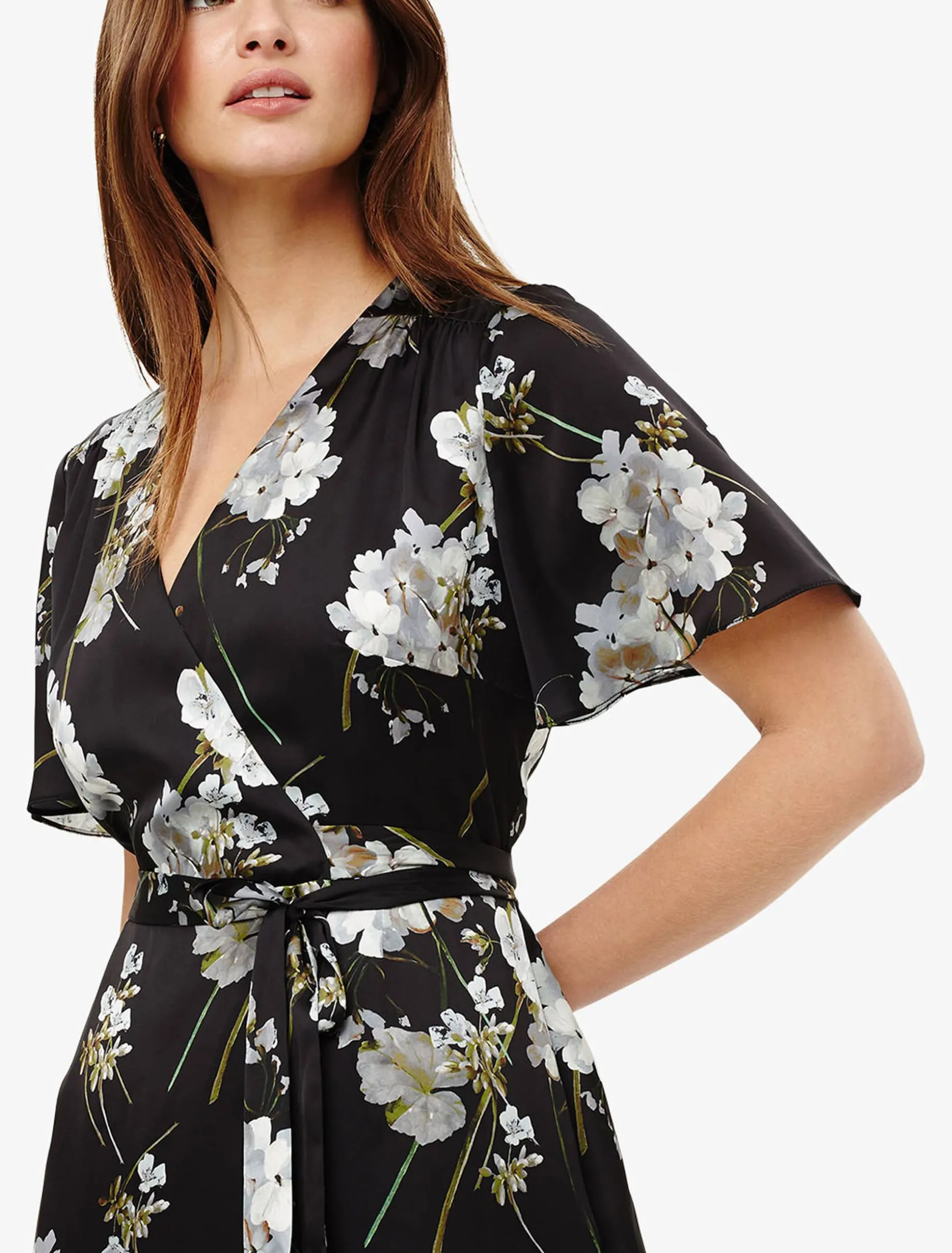 Tasha Floral Wrap Dress