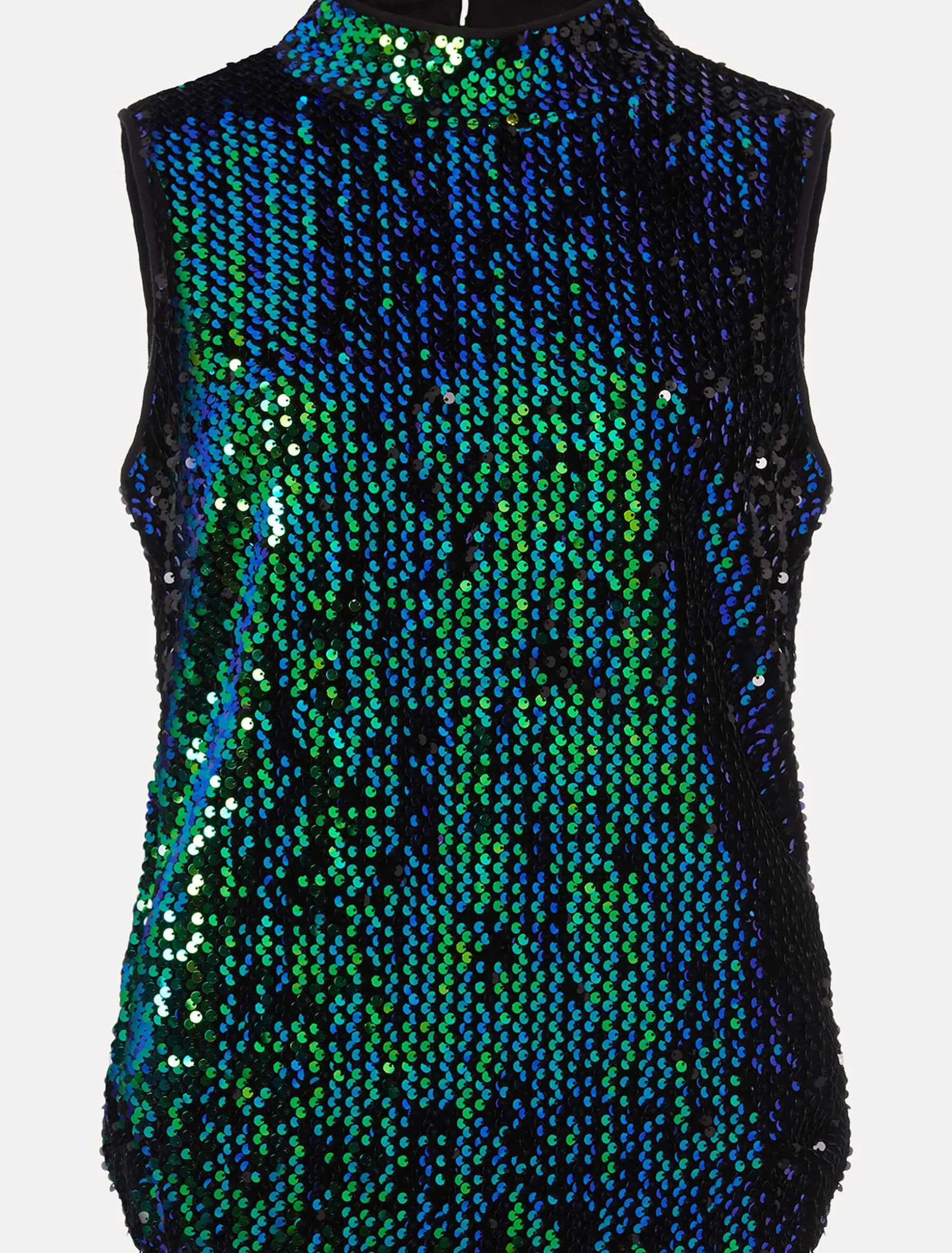 Tasha Sequin Sleeveless Top