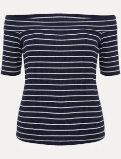 Taylah Striped Bandeau Top