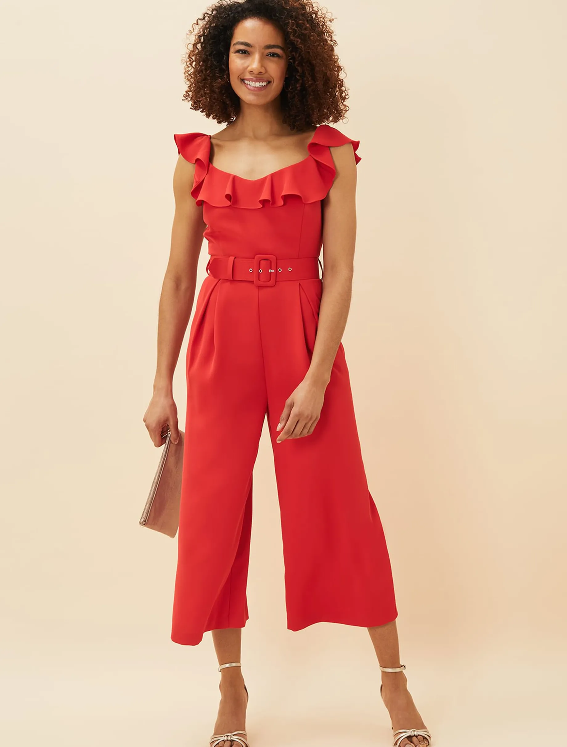 Tazanna Wide Leg Jumpsuit