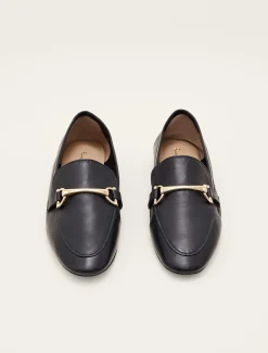 T-Bar Leather Loafers