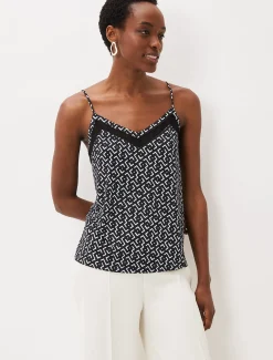 Teigan Jersey Chiffon Insert Camisole