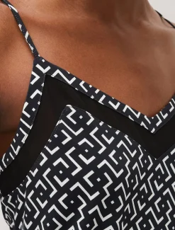 Teigan Jersey Chiffon Insert Camisole