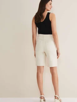 Telissa Denim Bermuda Shorts