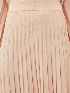 Teodora Pleat Knit Co-Ord Skirt