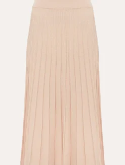 Teodora Pleat Knit Co-Ord Skirt