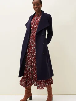 Thea Wool Trench
