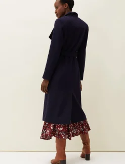 Thea Wool Trench