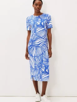 Theresa Shell Print Dress