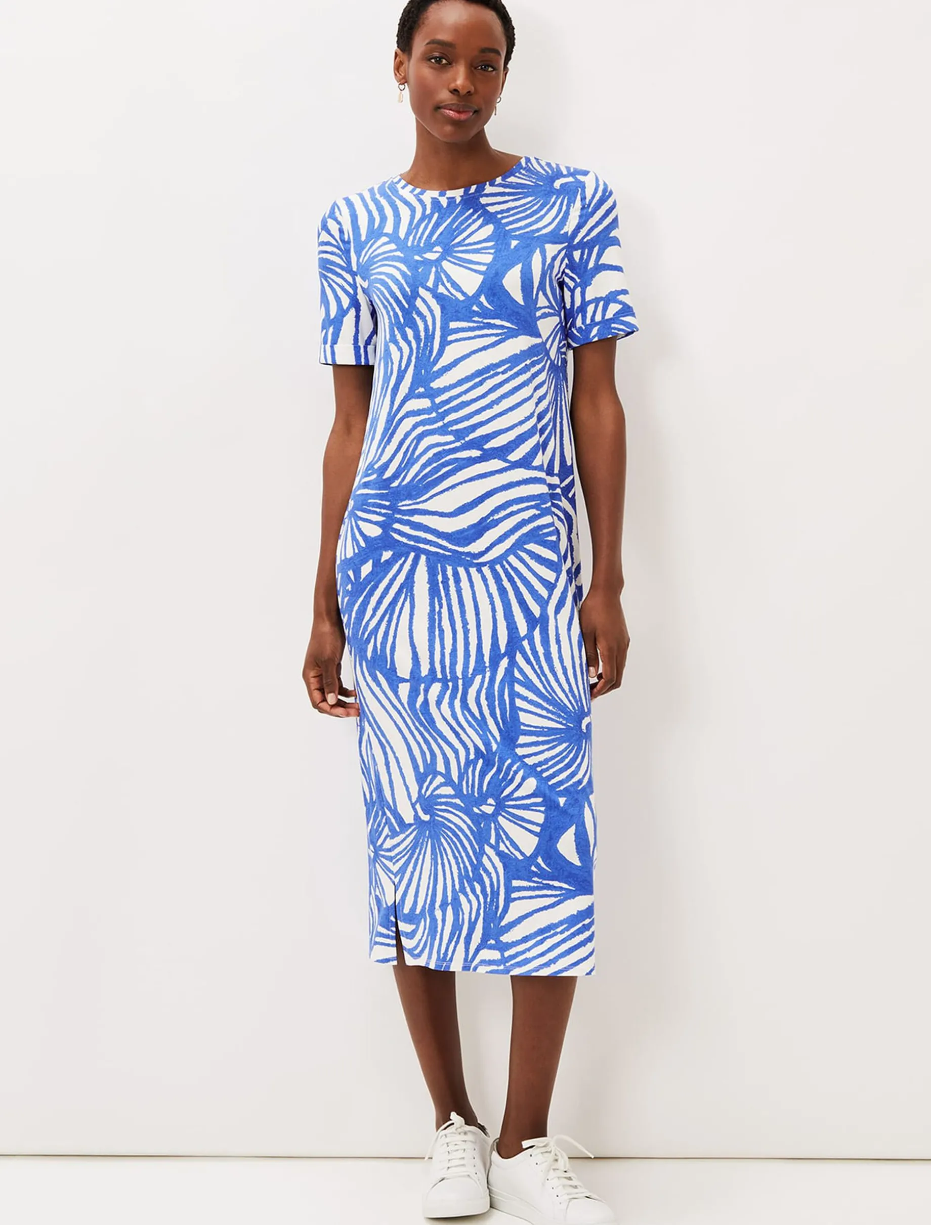 Theresa Shell Print Dress