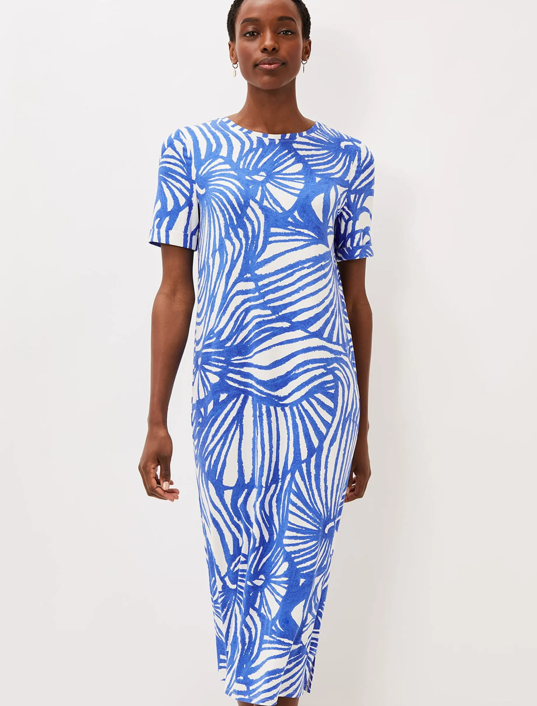 Theresa Shell Print Dress