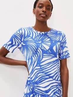 Theresa Shell Print Dress