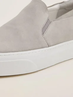 Theresa Suede Slip-On Trainers